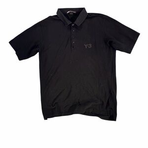 Y-3 Classic Black Polo Shirt